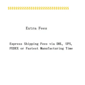 Допълнителни такси за промяна /такси за експресна доставка през DHL, UPS, FedEx или в най-кратки срокове на изработка