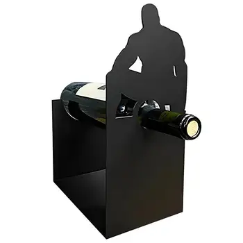 Държач за бутилки вино Новост, Сгъваеми рафтове за съхранение на напитки, творчески титуляр за шампанско, Кухненски инструменти, държач за бутилки