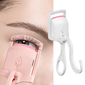 Електрическа плойка маша за мигли с подгряване, трайни козметични Средства за гримиране, 24 часа на вълна, USB Акумулаторни Аксесоари за грим, женски