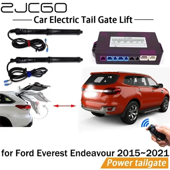 Електрическа система за повдигане на задната врата Комплект электропривода вратата на багажника Автоматично отваряне на вратата на багажника за Ford Everest Endeavour 2015 ~ 2021
