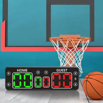 Електронно табло Баскетболно табло с Цифрово табло за отчитане на точки в състезанията по футбол, волейбол серии на открито