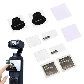 За DJI OSMO Pocket 3 Защитно фолио за екрана със защита от надраскване, фолио за екран за обектив смарт камера, 1/2 комплект аксесоари за камери.