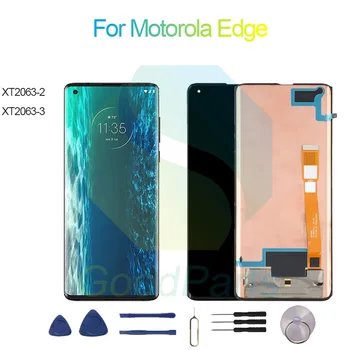 За Motorola Edge Подмяна на екрана на Дисплея 2340*1080 XT2063-2, XT2063-3 За Мото Edge LCD сензорен Дигитайзер