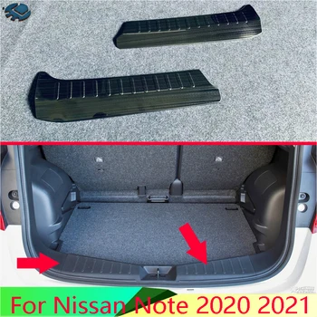 За Nissan Note 2020 2021 автоаксесоари Тампон на задния багажник от неръждаема стомана Тампон на прага на Тампон на формоване