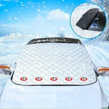 За Renault Captur Kaptur Samsung QM3 2013-2020 Магнитно Особено Гъст Предното Стъкло на Колата Зимата Снежната Покривка Летните Слънчеви Очила