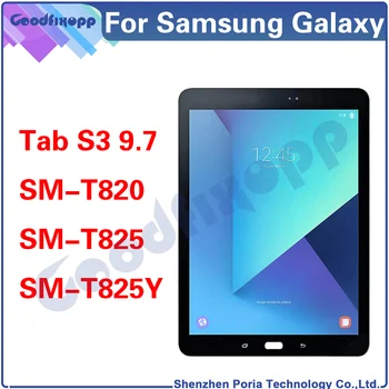 За Samsung Galaxy S3 9,7 T820 T825 T827 T825Y LCD Сензорен дисплей Дигитайзер В Събирането на Подмяна на Резервни Части