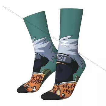 Забавен луд чорап за мъже Ninja Hip Hop Vintage Haikyuu с бесшовным модел за момчета, всекидневни подарък