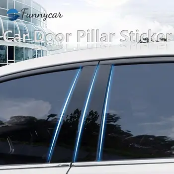 Завърши средно багажник на прозореца на вратата на колата Защитна лента Етикети за багажник на КОМПЮТРИ за Atenza Mazda 6 2021 2022 Аксесоари 2014-2020