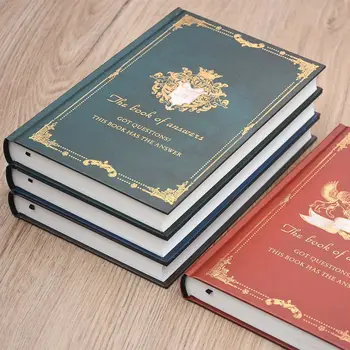 Записная книга с позлатени релефни в ретро стил, дневник в европейски стил, дебели формат А5, корейското издание, канцеларски материали за ученици