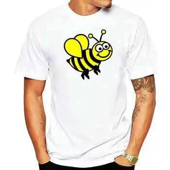 Индивидуална тениска Sunlight Bee За Мъже От 100% Памук, Забавни Основни Обикновен Мъжки Тениски За Фитнес, Голям Размер 3xl 4xl 5xl, Високо Качество