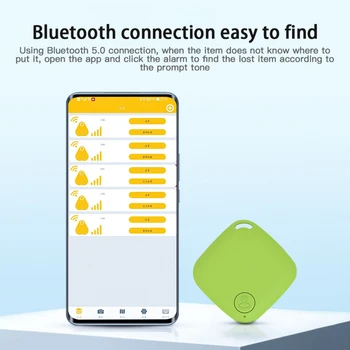 Интелигентен мини GPS тракер, защита от загуба, тракер, Аларма, GPS локатор, безжични мрежи за домашни любимци, ключ, който е съвместим с Bluetooth 5.0