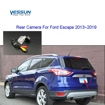 Камера за задно виждане Yessun fisheye за Ford Escape 2013 ~ 2019 720P парковочная система assit/широка камера регистрационен номер