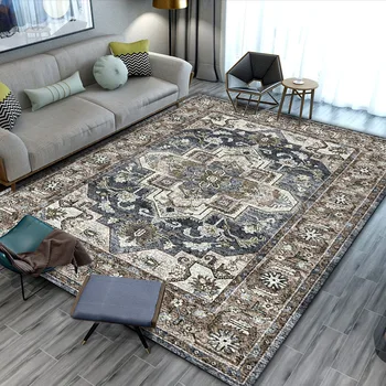 Килим в скандинавски етнически стил, персийски килим, Марокански килим за хол, килим за спалнята, килим за хол, обзавеждане за дома, нескользящий, моющийся