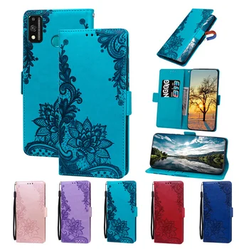 Кожен портфейл Флип калъф Huawei Honor 9X Lite Case, Държач за карти, Корица-Награда За Честта 9X 9 X-Lite 9XLite JSN-L21 Case Корпуса