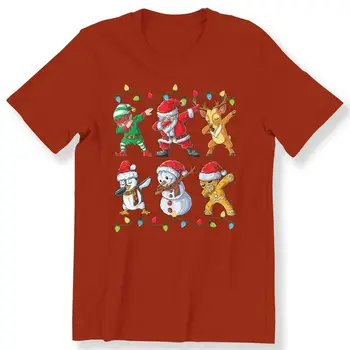 Коледен Топ За намокряне Приятели, Мъжки Дамски Детска тениска, Празничен Коледен Подарък