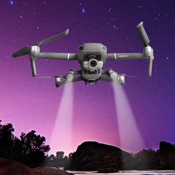 Комплект led осветление за нощно летене DJI Mavic 2 Pro/Навигация по посока на движението Zoom, точка светлина, светлината на прожекторите, Аксесоари за дрона