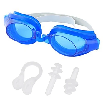 Комплект непромокаеми фарове за мъгла, плувни очила за жени и мъже за възрастни с защита от uv Wide F2TC