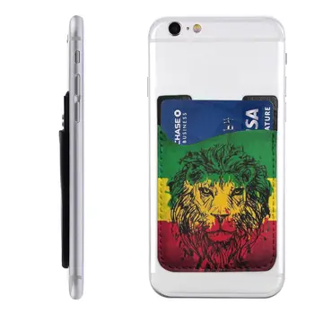 Лъвът на Юда, Rasta, ямайски реге, в чантата си за телефон, приложено към новост, растафарианского изкуство, кредитница на верандата