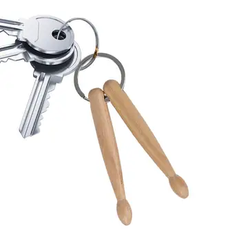 Мини-ключодържател във формата на долната част на краката, чанта, ключодържател, раница, ключодържател във формата на барабан пръчки, ключодържателя с ключовете от колата, Музикален Коллекционный ключодържател за мъже