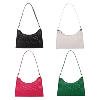 Модерна чанта през рамо, чанта под мишниците, стилни чанти-слинги за момичета и жени в движение