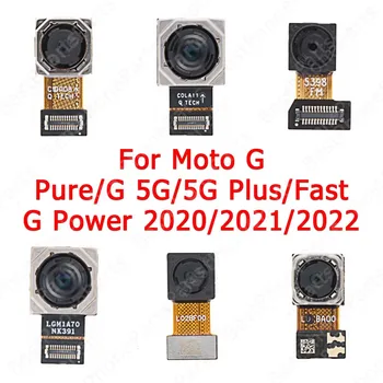 Модул Камера за Задно виждане Selfie За Motorola Moto G 5G Plus Pure Fast Power Големи Резервни Части За Предна Камера за Обратно виждане