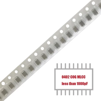 МОЯТА ГРУПА 100ШТ на Многослойни керамични кондензатори SMD MLCC CER 30PF 50V NP0 0402 за повърхностен монтаж в наличност