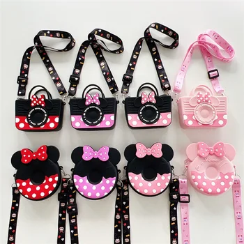 Мультяшная Чанта за През рамо Disney Kawaii's New Children ' s Bag Модни Мультяшная чанта Minnie Мики През рамо За деца