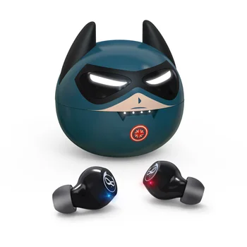 Мультяшные безжични слушалки Bluetooth 5.0 HiFi Музикални слушалки с докосване с шумопотискане за момичета и момчета, подаръци за деца