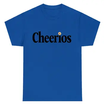 Мъжка тениска с логото на Cheerios Cereal Company кралския син цвят, размер S - 3XL