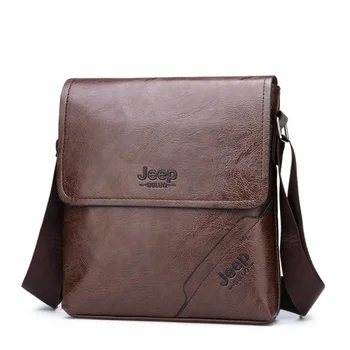 мъжка чанта през рамо в европейския и американския стил в стил ретро, ежедневни чанти-месинджър, мъжки вертикална мъжка чанта с голям капацитет.