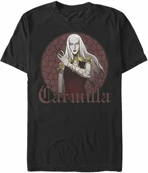 Мъжки t-shirt Castlevania Carmilla в стъклена рамка Fifth Sun