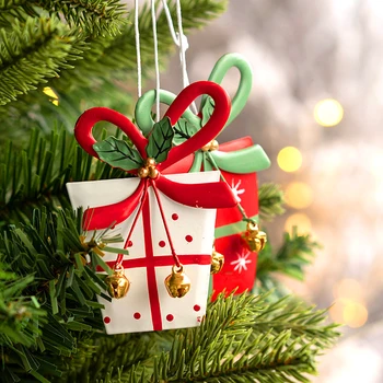 Най-Новият 2023 Коледен Орнамент Ръчно Рисувани Коледно Дърво Висулка Нова Година 2024 Коледни Подаръци Navida Noel Party Home Decor