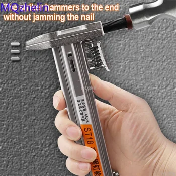 Напълно автоматичен циментов пистолет за нокти Накрайник инструмент за нокти Директен пистолет за нокти ST18 Ръчен пистолет за нокти Стоманена пистолет за нокти