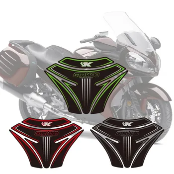 Нова Защитен Стикер За Резервоара на мотоциклета, Стикер С Риба Кост, Стикер За Резервоара Стикер С Риба Кост За Kawasaki GTR 1400 2007-2015