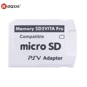 Новият пристигането V5.0 SD2VITA PSVita Карта памет Micro За PS Vita SD Игрална карта 1000/2000 Слот за SD-карта, Адаптер 3,65 Системна SD карта 