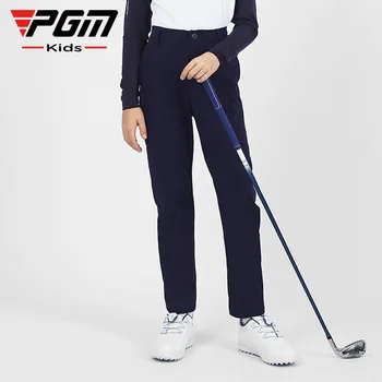Облекло за голф PGM, детски спортни панталони, Летни панталони за момчета, висока еластичност, фини, дишащи, KUZ161 на Едро