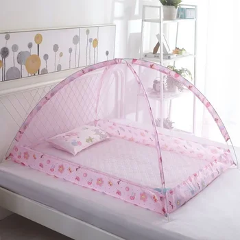 Окото Сгъваема Бебешко легло Безплатен монтаж, Комарници за легло в юрте, heating, mosquito net на пода креватчета, калъф за бебешко легло, палатка за бебешко креватче, детска mosquito net