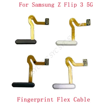 Оригиналната бутон сензор за пръстови отпечатъци Гъвкав кабел за Samsung Z Flip 3 5G F711 резервни Части за скенер, сензорен датчик