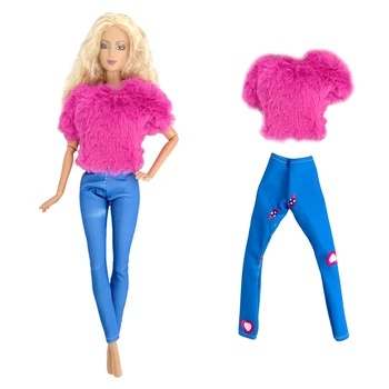 Официален модерен украшение NK за кукли, ежедневни кожа риза, дрехи за Барби кукли, празнични дрехи, детски подаръци, играчки, аксесоари за кукли