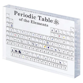 Периодичната таблица на тези елементи вътре, Таблица Измерения с тези елементи, Таблица периодики реални елементи