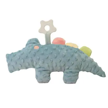 Плюшен играчка-прорезыватель 25 см, Прекрасен Слон, мека детска играчка плюшен-прорезыватель за детската душа