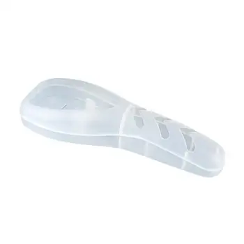 Преносим прозрачна кутия за съхранение на бръснач Държач за ножче Защитен калъф е Подходящ за повечето самобръсначки Органайзер за пътуване в банята