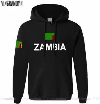 Република Замбия Zambian ZMB Мъжка Мода Hoody Блузи, Пуловери Мъжки Hoody Нова Градинска Дрехи Спортни Дрехи Спортни дрехи