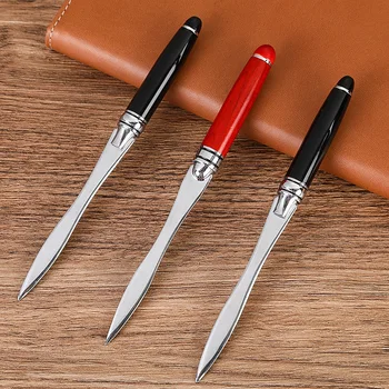 Ретро арт нож, нож за подправяне на писма, дръжка, ръчен нож, метална химикалка писалка, корпоративна джобно ножче