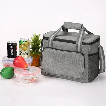 Случайна чанта за обяд Чанта-хладилник Термосумка Преносим Обяд-бокс Пакет с лед Чанти за пикник Чанти с храна за обяд