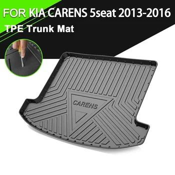 Тампон за капака на задния багажник на KIA CARENS 5 Местен 2013-2016 TPE Водоустойчив нескользящие гумени аксесоари за товарни лайнери