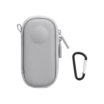 Твърд калъф за носене ONE X2 X3, Mini Shell Box, защитна чанта, аксесоар за екшън-камера, сив