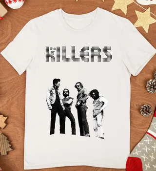 Тениска на групата The Killers.! Фигура с участието на майките - Коледен подарък -нови дълги ръкави