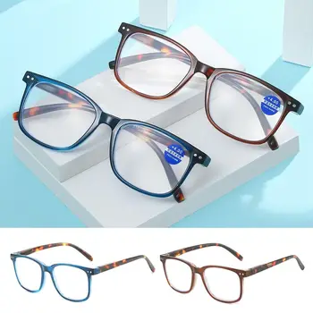 Ультралегкая дограма, модерни компютърни очила за четене със защита от синя светлина, с елегантни очила за далекогледство за мъже и жени
