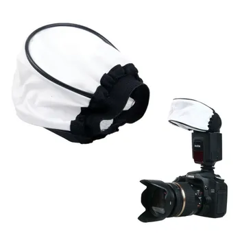 универсален отражетель за флаш, 1 бр. чанта за носене-купол за софтбокса фотоапарат, калъф-купол за всички камери